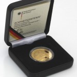 100 Euro Goldmünze Trier im Etui